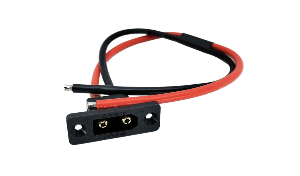 Panel Mount XT90 to Bare Wire Cable