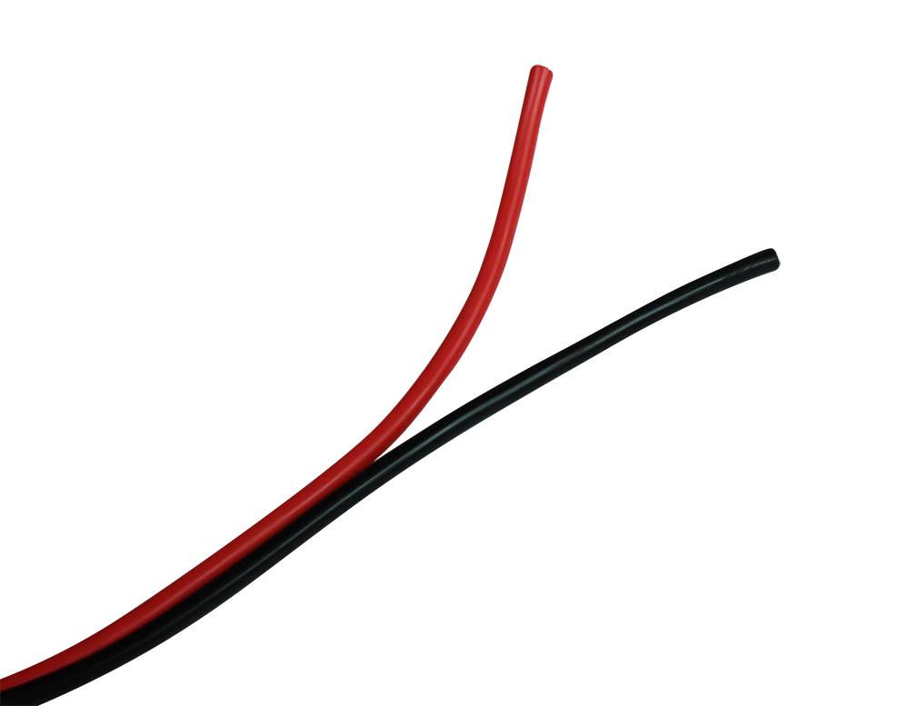 12 AWG Conjoined Red & Black Silicone Wire by the Foot - ProgressiveRC
