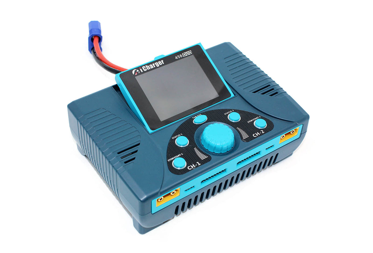 iCharger 458 DUO デュアルバランスチャージャー iCharger 458Duo – ProgressiveRC