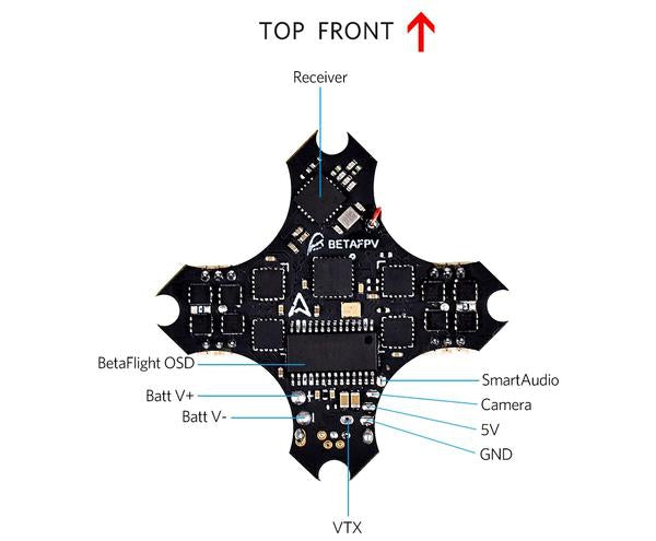 BetaFPV 1S Brushless All-In-One Flight Controller V2.2