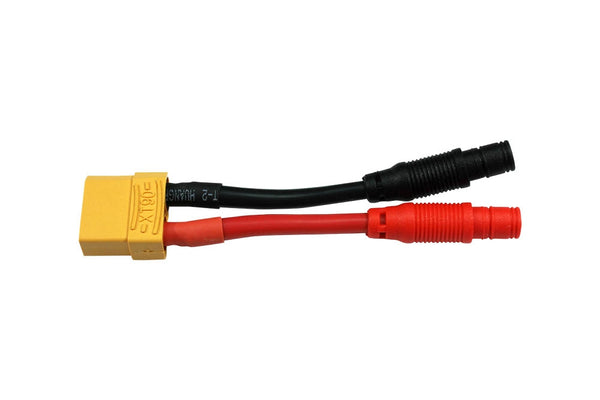 ZHITING Adaptador XT90 Macho A Banana 4.0 Mm – Cable De Silicona 12AWG, 37.5 Cm, Para Drones, Helicópteros Y Coches RC Adaptador Para Batería De Drone ZHITING Adaptador XT90 Macho A Banana 4.0 Mm – Cable De Silicona 12AWG, 37.5 Cm, Para Drones, Helicópteros Y Coches RC Adaptador Para Batería De Drone