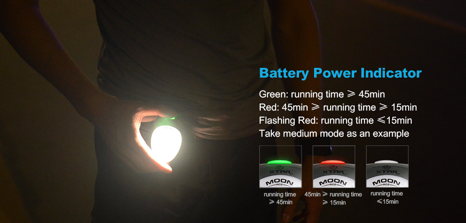 XTAR Moon RC2 Portable LED Lamp