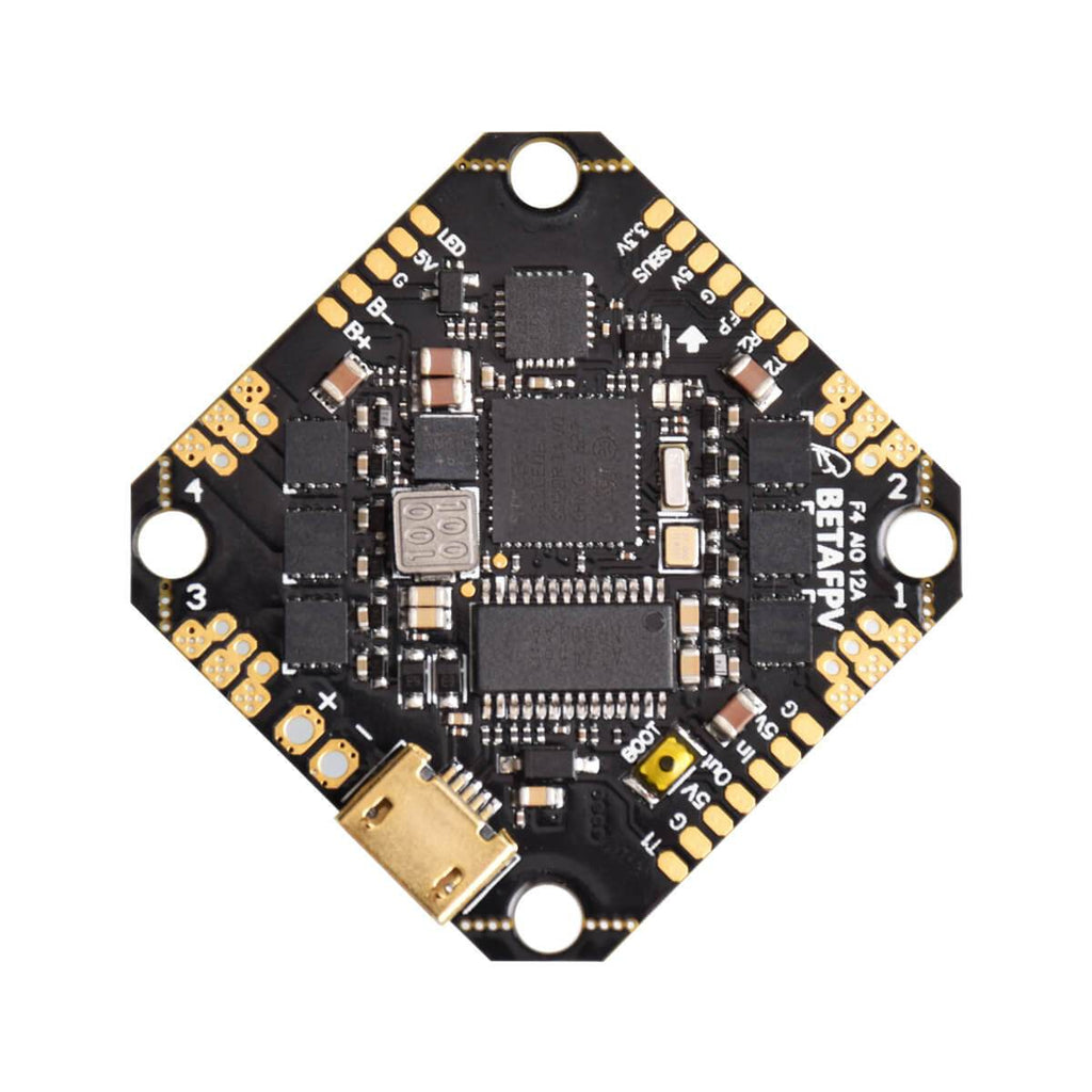 BetaFPV Toothpick F4 2-4S 12A All-in-One Flight Controller