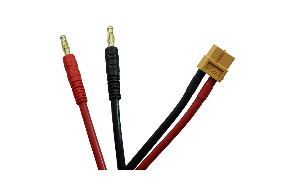Male XT60 to Male Banana Plug Power Adapter