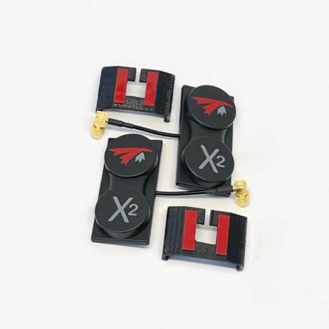 truerc goggles 2 TrueRC X²-AIR 5.8GHz MK II Antenna Pair for HDZERO VRX4, RHCP