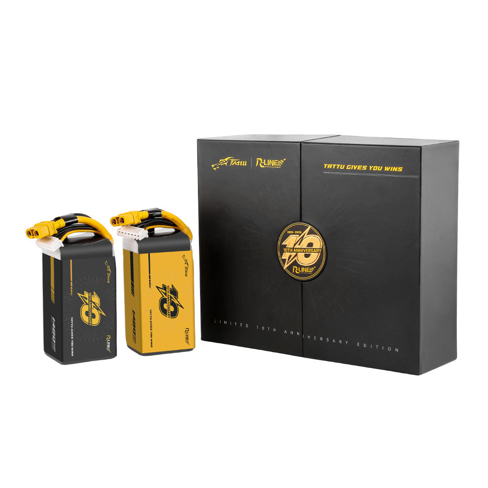 Tattu R-Line V6 6S 1480mAh 160C Limited Edition (2-pack)