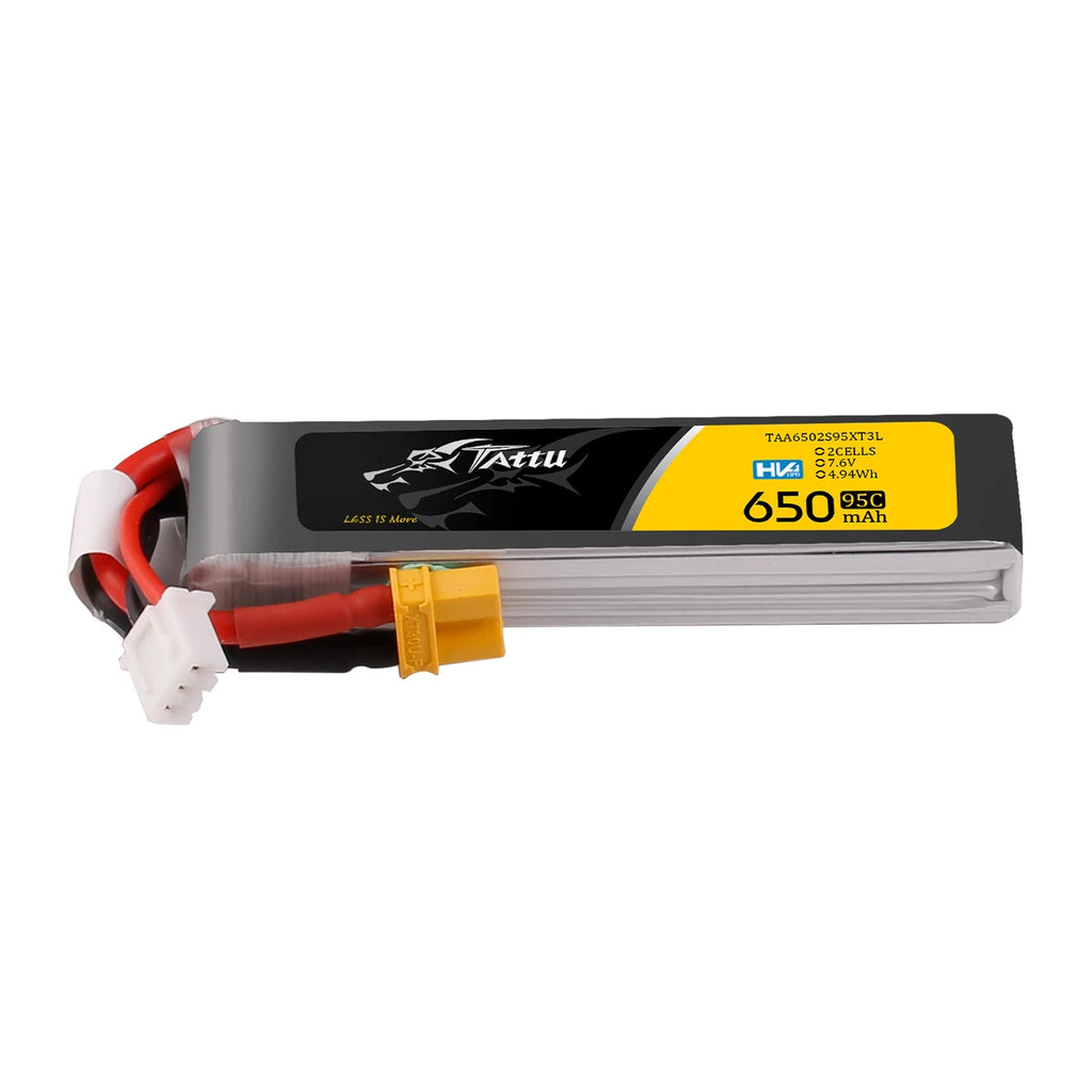 Tattu 2S 650mAh 95C LiHV