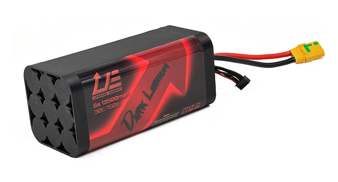 Upgrade Energy Upgrade Energy Dark Lithium RED 6S 13500mAh Li-Ion Battery – ProgressiveRC