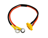 Panel Mount XT60 to Ring Connector Cable