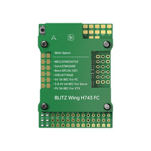 Load image into Gallery viewer, iFlight Blitz Wing H743 Flight Controller