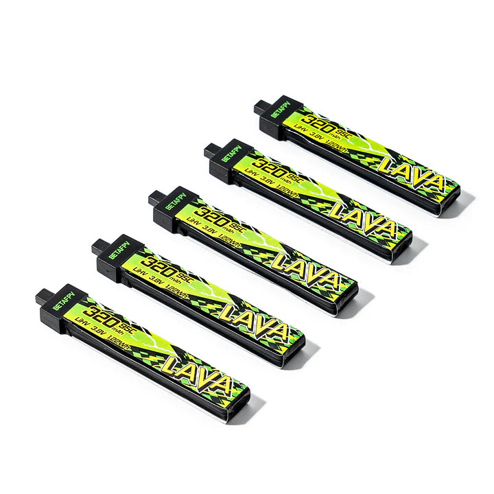BetaFPV LAVA II 1S 320mAh 95C (5 pack)