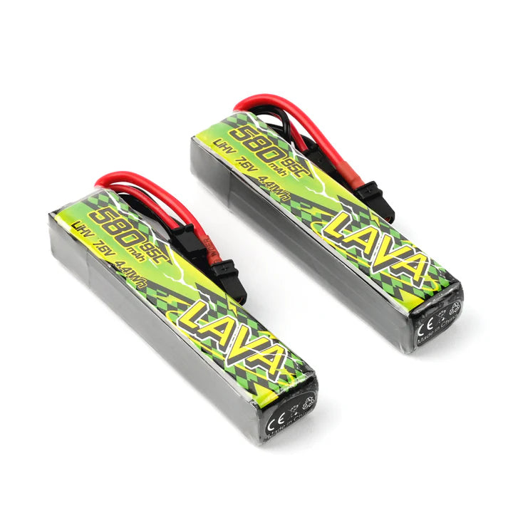 BetaFPV LAVA II 2S 580mAh 95C (2 pack)