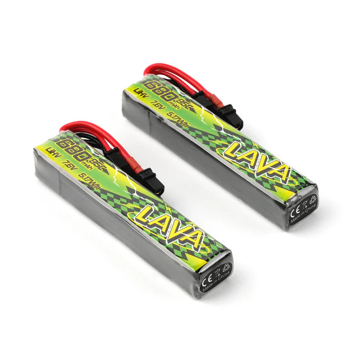 BetaFPV LAVA II 2S 680mAh 95C (2 pack)