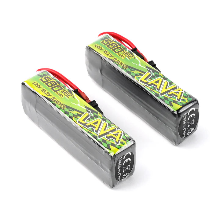 BetaFPV LAVA II 4S 580mAh 95C (2 pack)