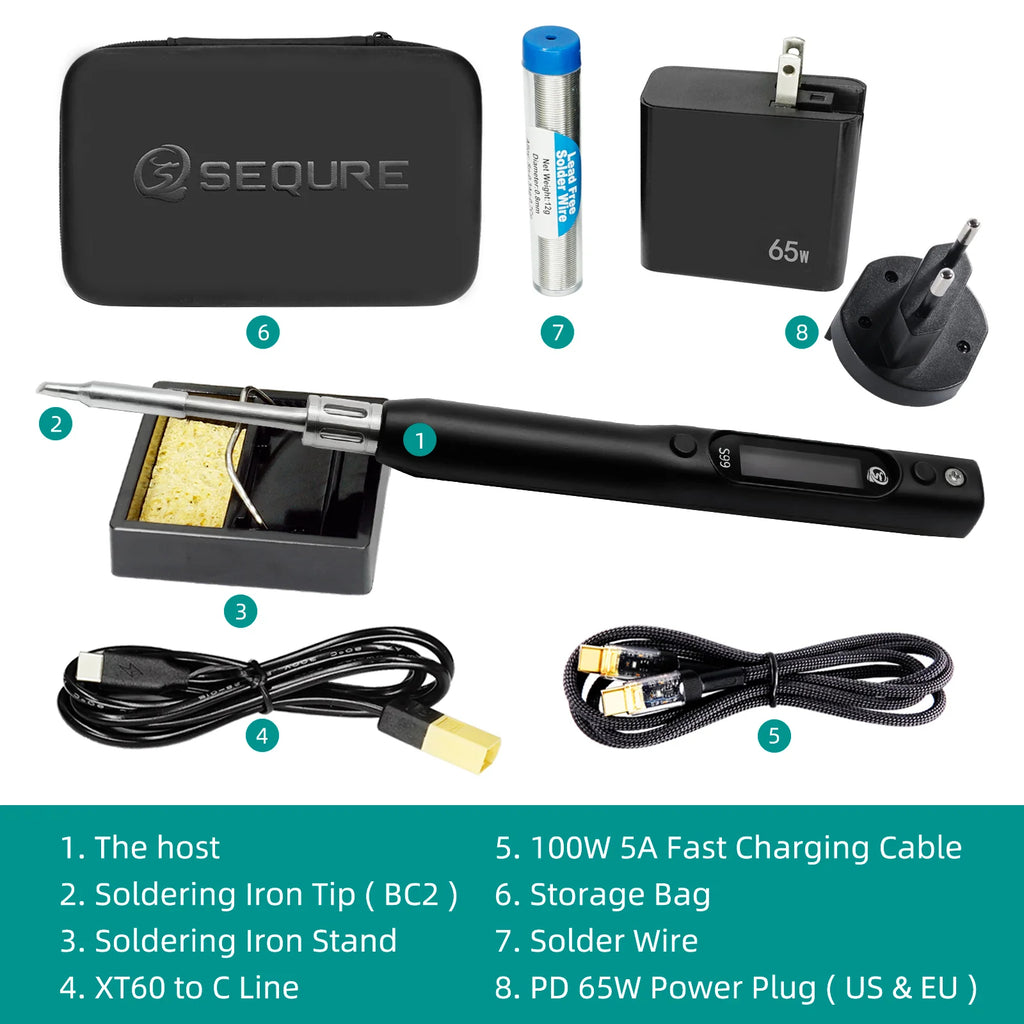 Sequre S99 Electric Soldering Iron Kit