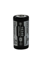 Load image into Gallery viewer, XTAR 650mAh 16340 Li-Ion Battery