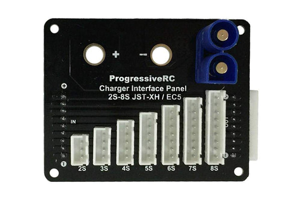 2S-8S EC5 Charger Interface Panel - ProgressiveRC