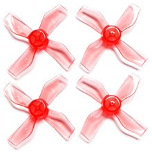 Load image into Gallery viewer, GemFan Durable 31mm Quad-Blade Propellers (1mm Shaft)