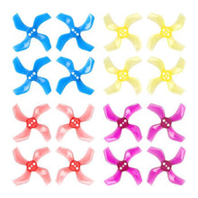 Load image into Gallery viewer, GemFan Durable 40mm Quad-Blade Propellers (1.5mm Shaft)