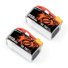 Load image into Gallery viewer, BetaFPV 4S 850mAh 75C (2 pack)