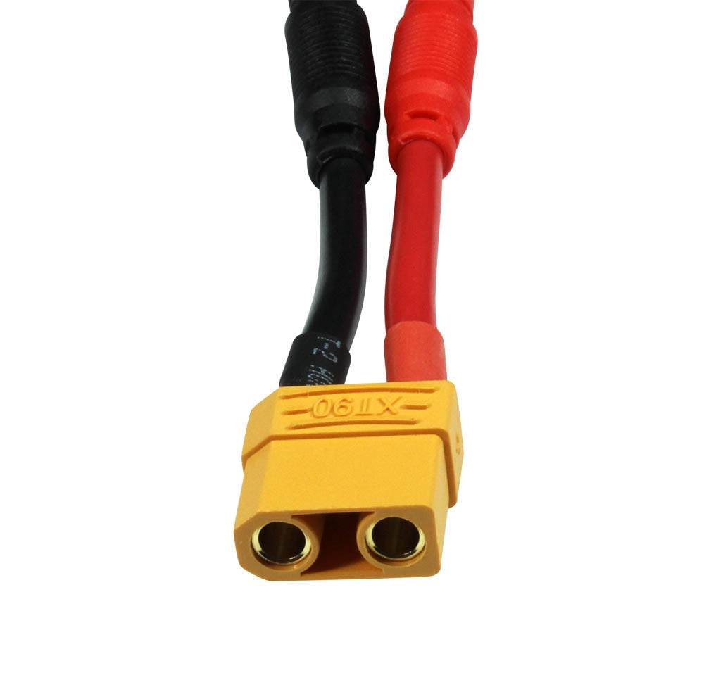 Male XT90 to Female Banana Plug Charge Adapter