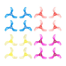 Load image into Gallery viewer, GemFan Durable 40mm Tri-Blade Propellers (1.5mm Shaft)