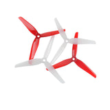 HQProp Ethix P4 5140 Tri-Blade Propellers (Candy Cane)