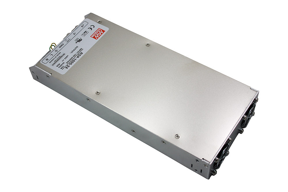 MEAN WELL Switching Power Supply, RSP-1000-24, 24V Dc, 40A, 960W...
