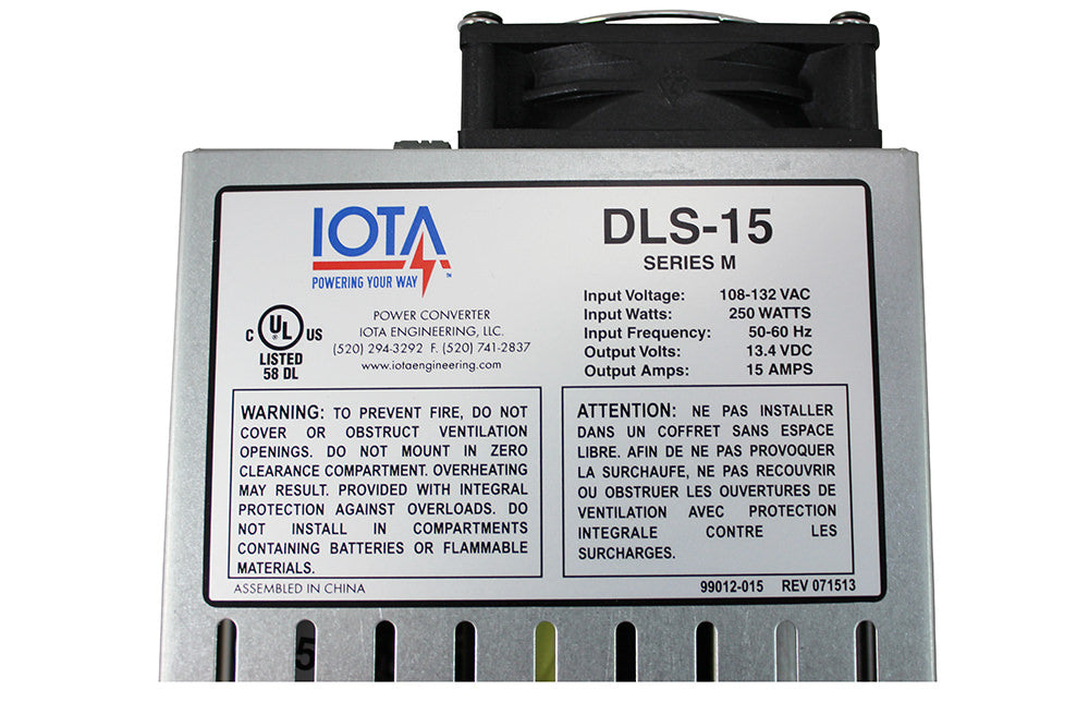 IOTA DLS-15 Converter and Charger