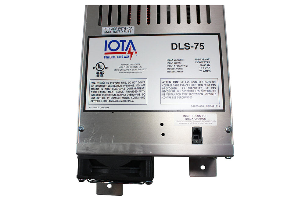 IOTA DLS-75 Converter and Charger