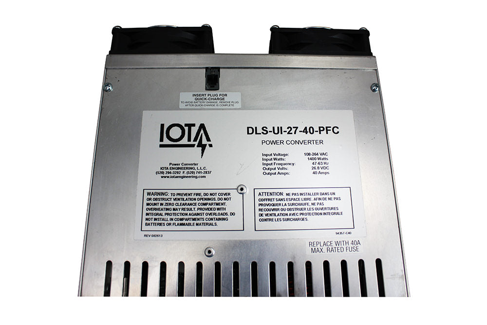 IOTA DLS-UI-27-40 Converter and Charger