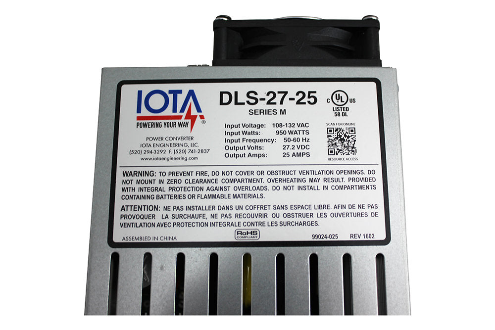 IOTA DLS-27-25 Converter and Charger