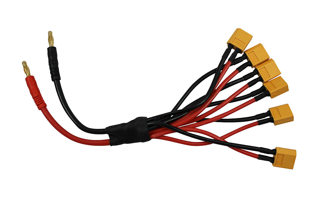 Parallel (6x) XT60 Charge Cable