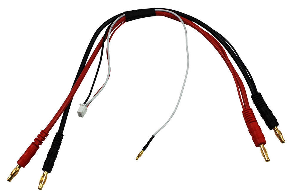 4mm Hard-Pack LiPo Charge Cable