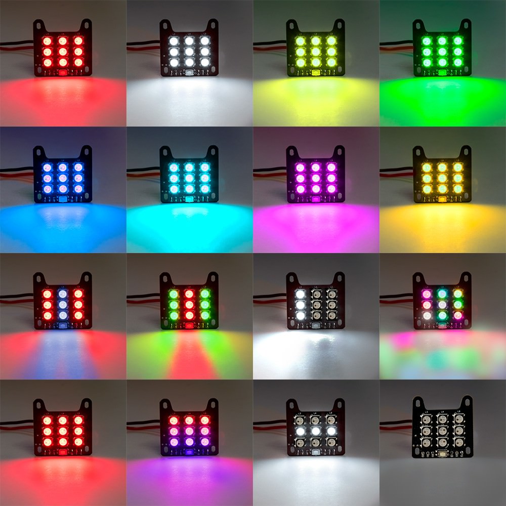 Rgb Led Rear Lumenier Multi-functional RGB LED Tail Light - ProgressiveRC