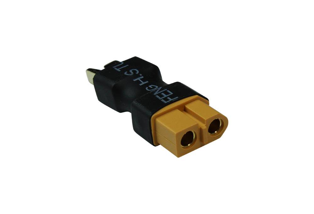 Male XT60 to Male T-Plug Compact Converter