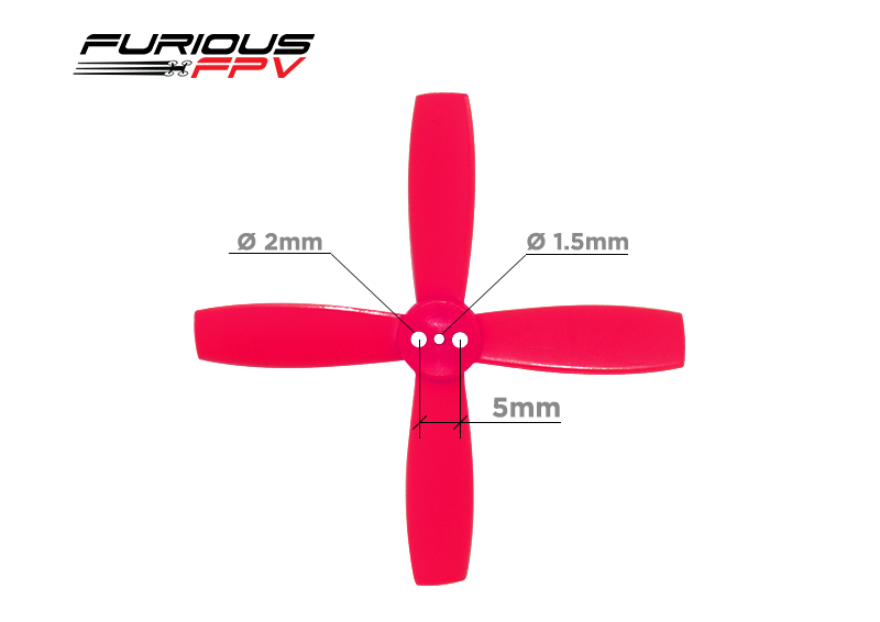 Furious FPV High Performance 2035 4-Blade Propellers