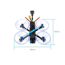 Load image into Gallery viewer, HGLRC Sector132 4K FPV Freestyle Quad (BNF - Crossfire)