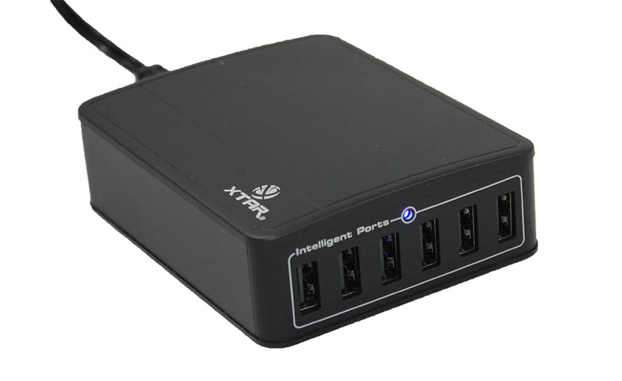 XTAR Six-U Intelligent USB Charger