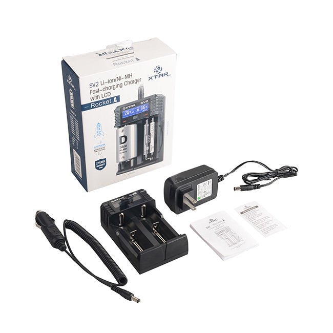 XTAR SV2 Rocket Dual-Chemistry Charger