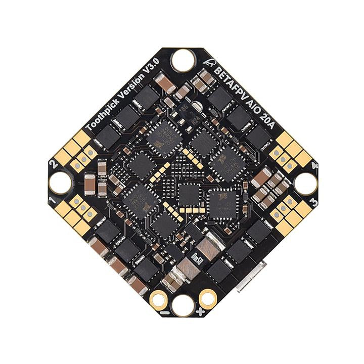 BetaFPV Toothpick F4 2-4S 20A All-in-One Flight Controller V3