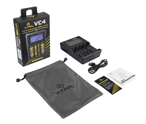 XTAR VC4 Dual-Chemistry Charger